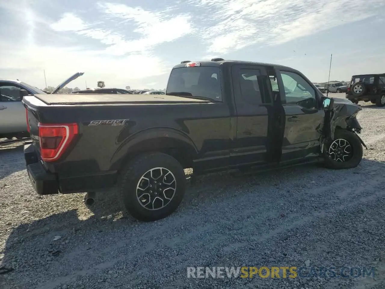 3 Photograph of a damaged car 1FTEX1EP5NKF06657 FORD F-150 2022