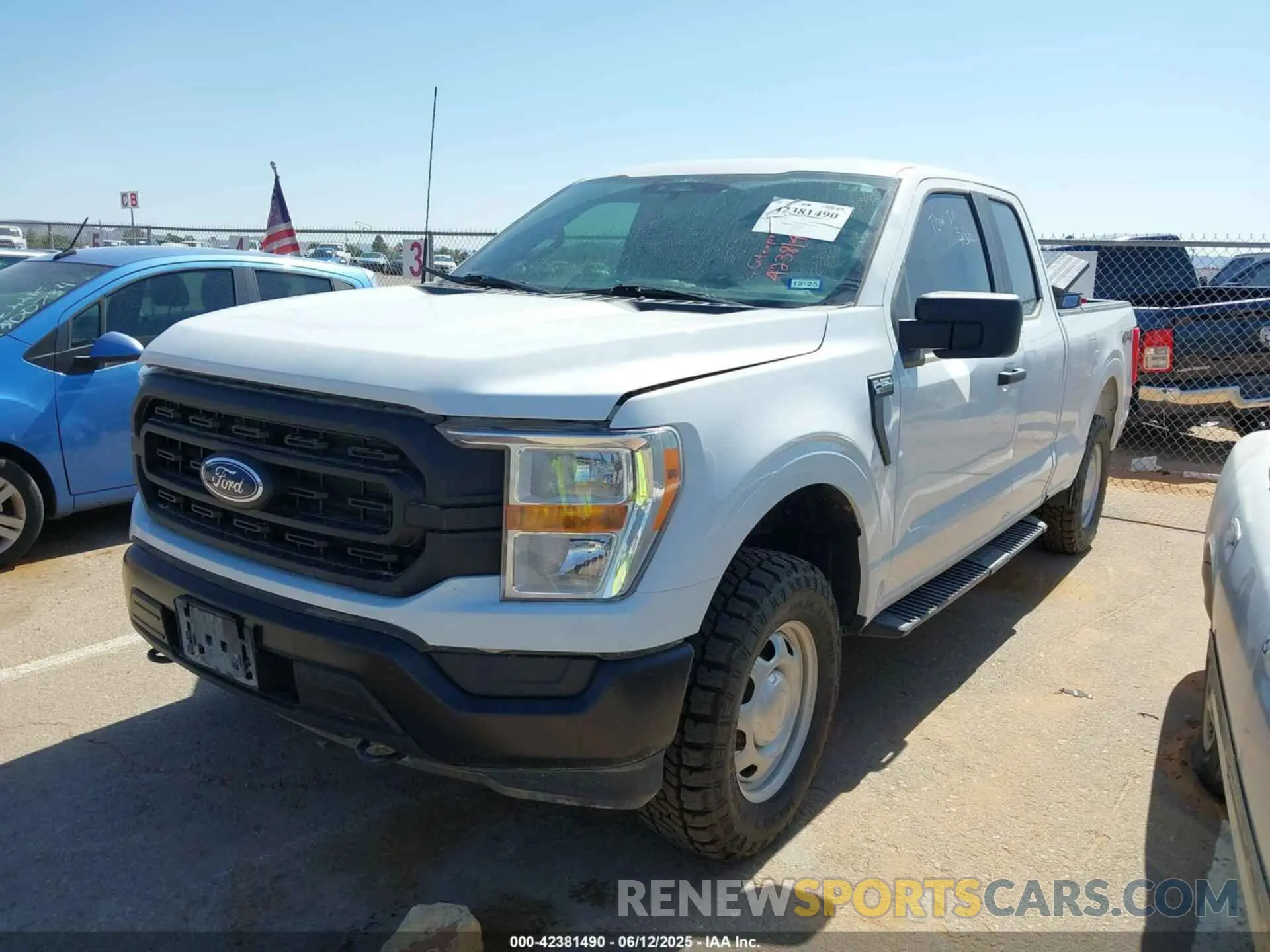 2 Photograph of a damaged car 1FTEX1EPXNKF07478 FORD F-150 2022