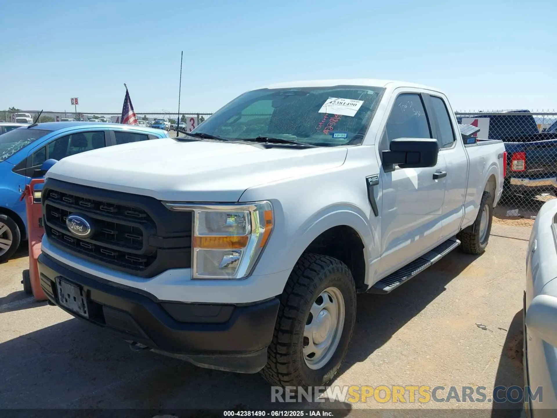 6 Photograph of a damaged car 1FTEX1EPXNKF07478 FORD F-150 2022