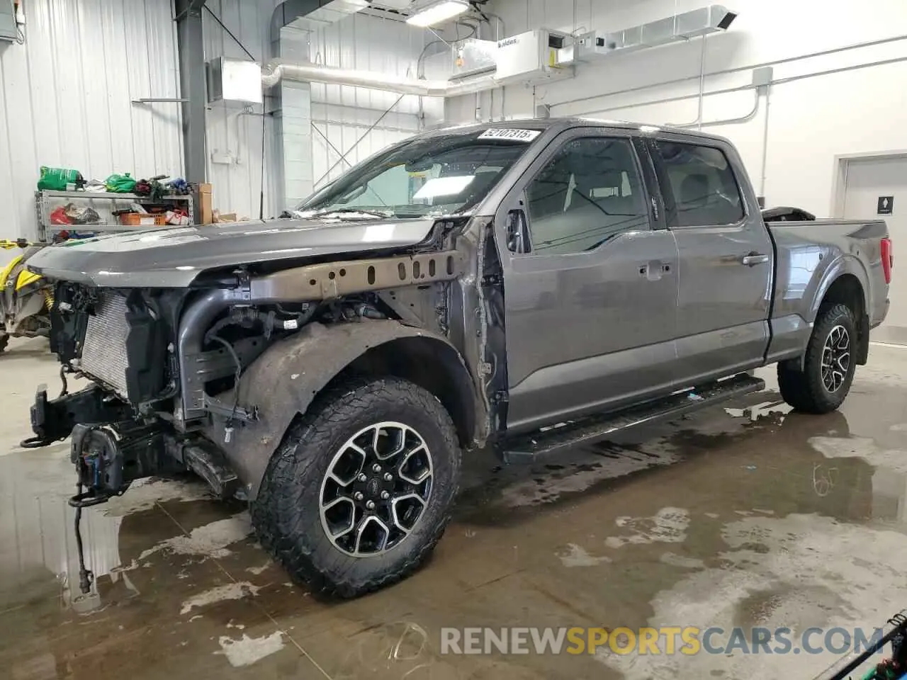 1 Photograph of a damaged car 1FTFW1E50NFB68972 FORD F-150 2022