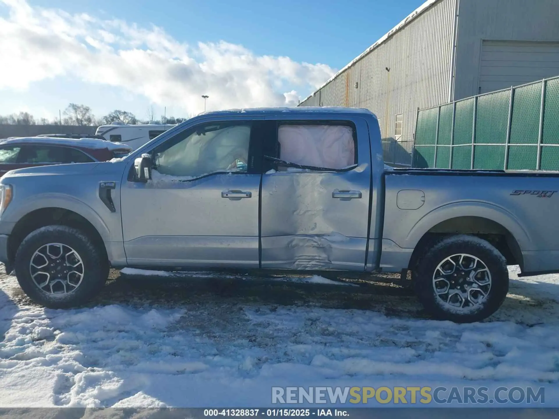 14 Photograph of a damaged car 1FTFW1E50NFC11206 FORD F-150 2022