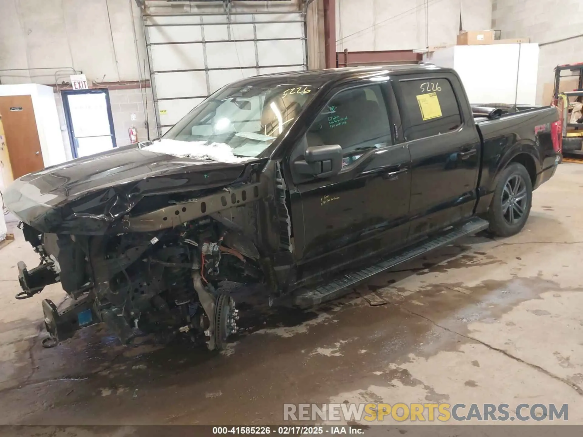 2 Photograph of a damaged car 1FTFW1E51NFB94030 FORD F-150 2022