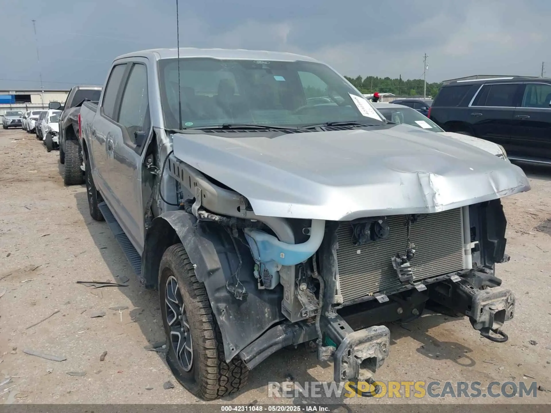1 Photograph of a damaged car 1FTFW1E52NFA73233 FORD F-150 2022