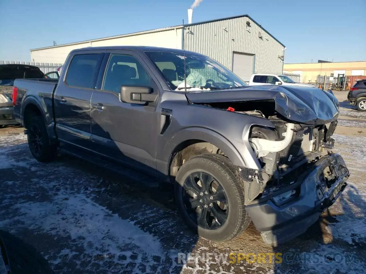 4 Photograph of a damaged car 1FTFW1E52NFB96983 FORD F-150 2022