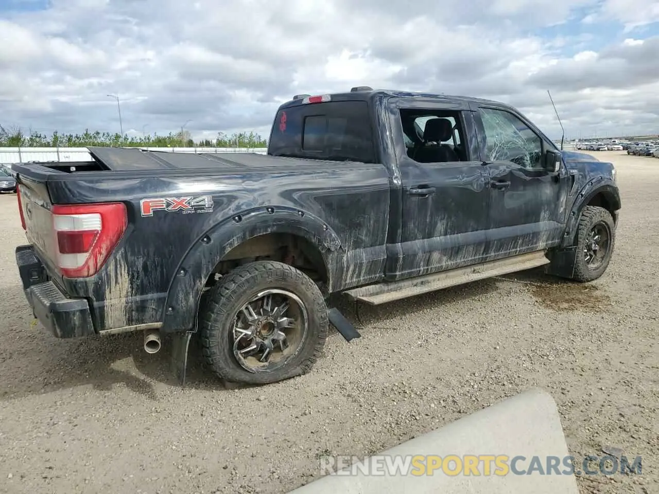 3 Photograph of a damaged car 1FTFW1E52NKE31356 FORD F-150 2022
