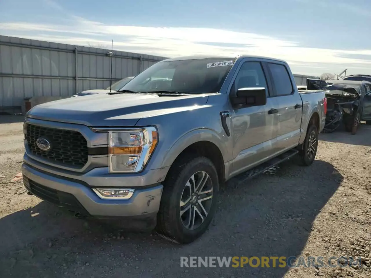 1 Photograph of a damaged car 1FTFW1E53NKF18635 FORD F-150 2022