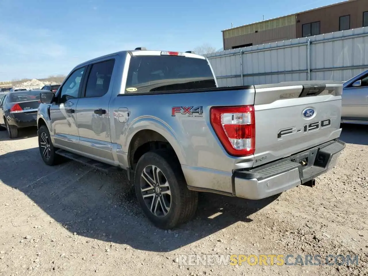 2 Photograph of a damaged car 1FTFW1E53NKF18635 FORD F-150 2022
