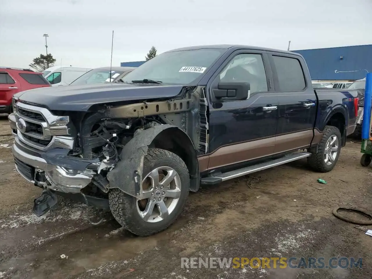 1 Photograph of a damaged car 1FTFW1E54NFC23519 FORD F-150 2022