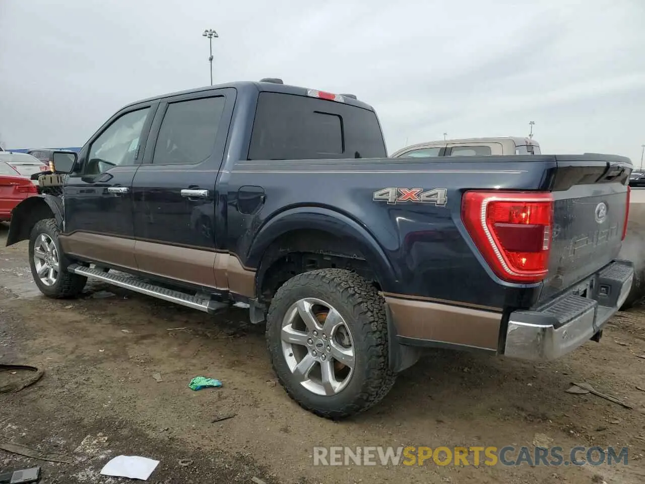 2 Photograph of a damaged car 1FTFW1E54NFC23519 FORD F-150 2022