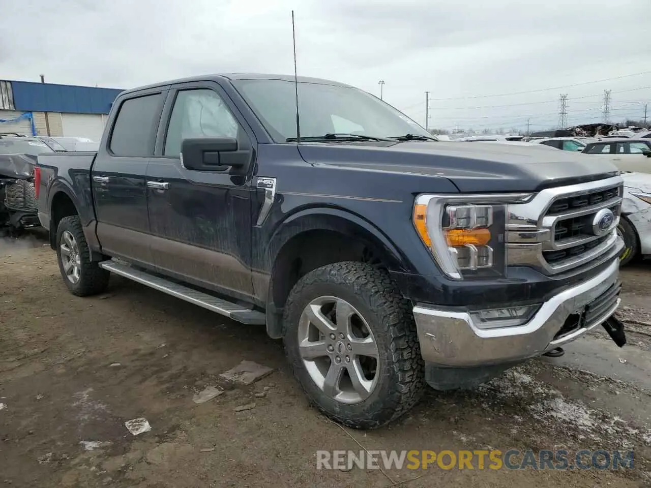4 Photograph of a damaged car 1FTFW1E54NFC23519 FORD F-150 2022