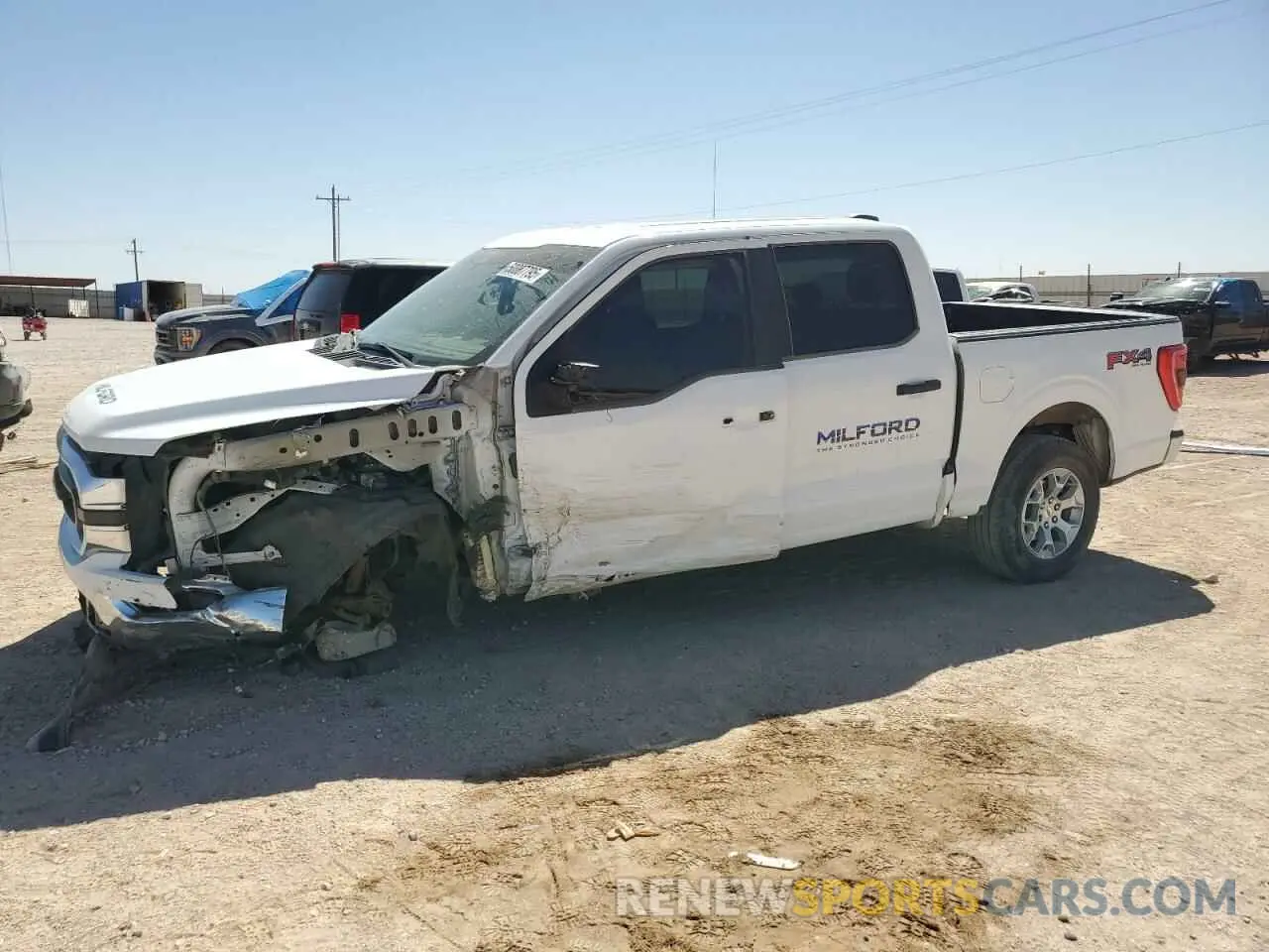 1 Photograph of a damaged car 1FTFW1E54NFC29367 FORD F-150 2022