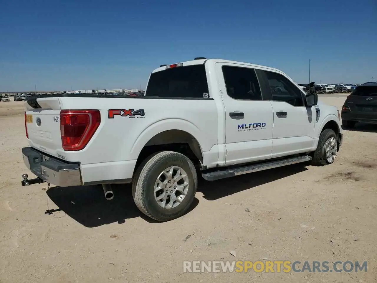 3 Photograph of a damaged car 1FTFW1E54NFC29367 FORD F-150 2022