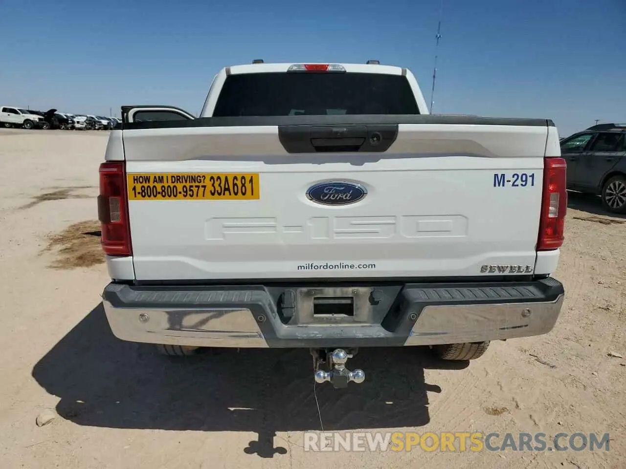 6 Photograph of a damaged car 1FTFW1E54NFC29367 FORD F-150 2022