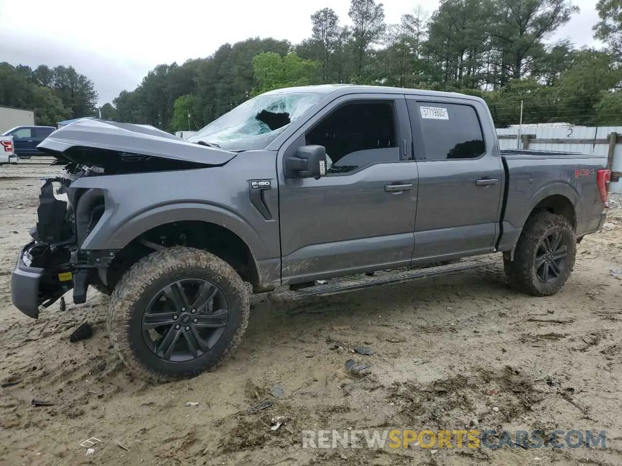 1 Photograph of a damaged car 1FTFW1E54NFC33872 FORD F-150 2022
