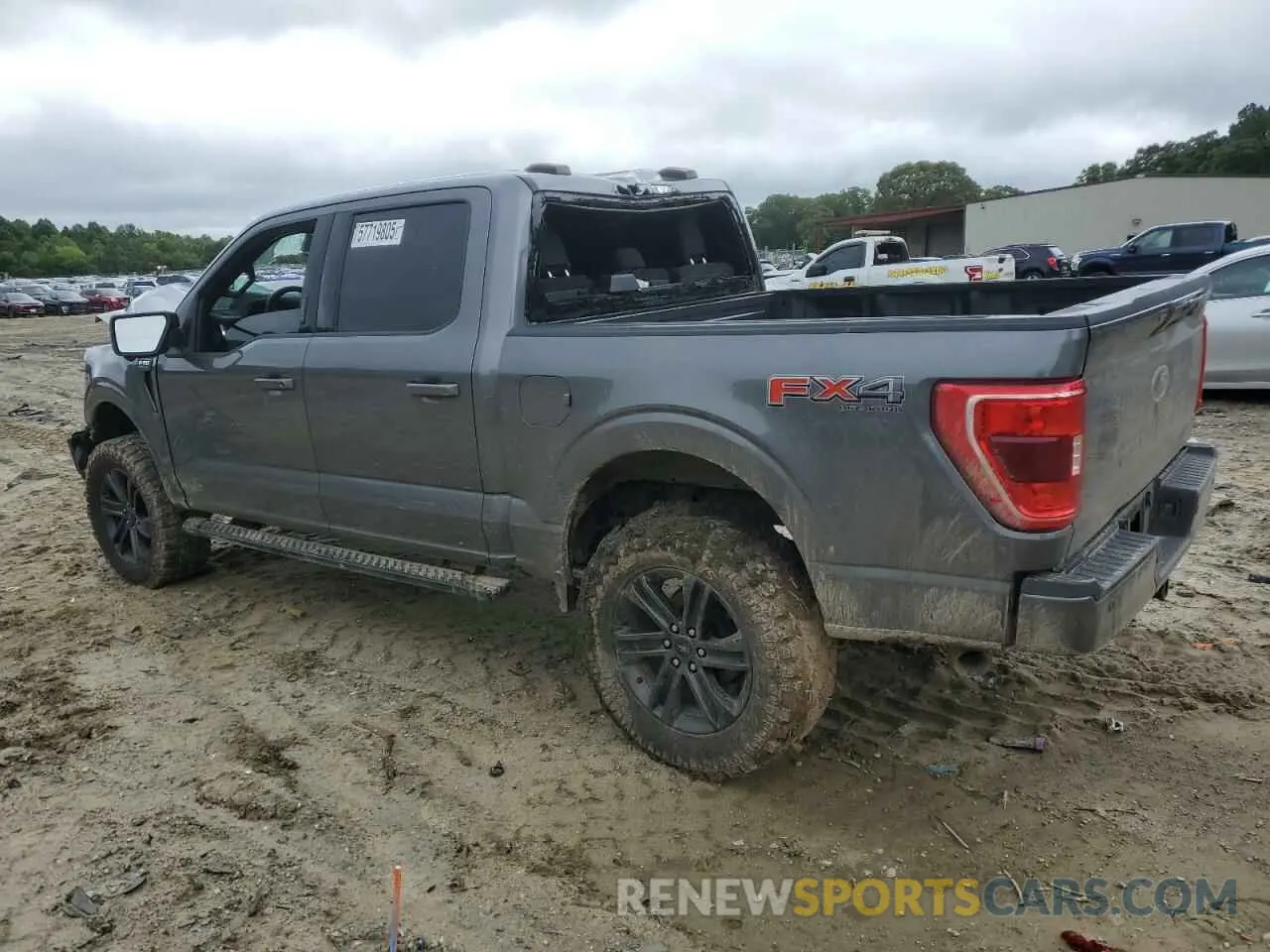 2 Photograph of a damaged car 1FTFW1E54NFC33872 FORD F-150 2022