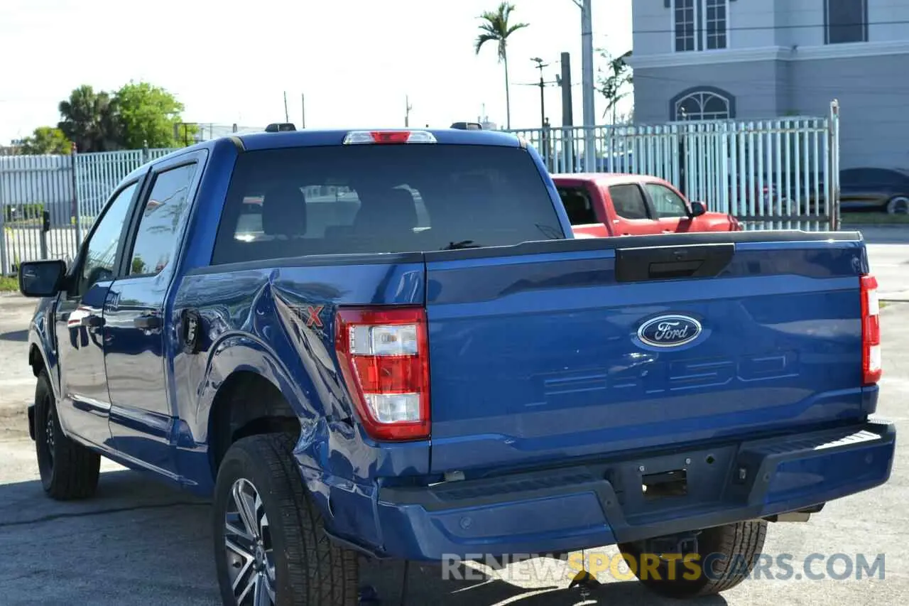 2 Photograph of a damaged car 1FTFW1E54NFC38800 FORD F-150 2022
