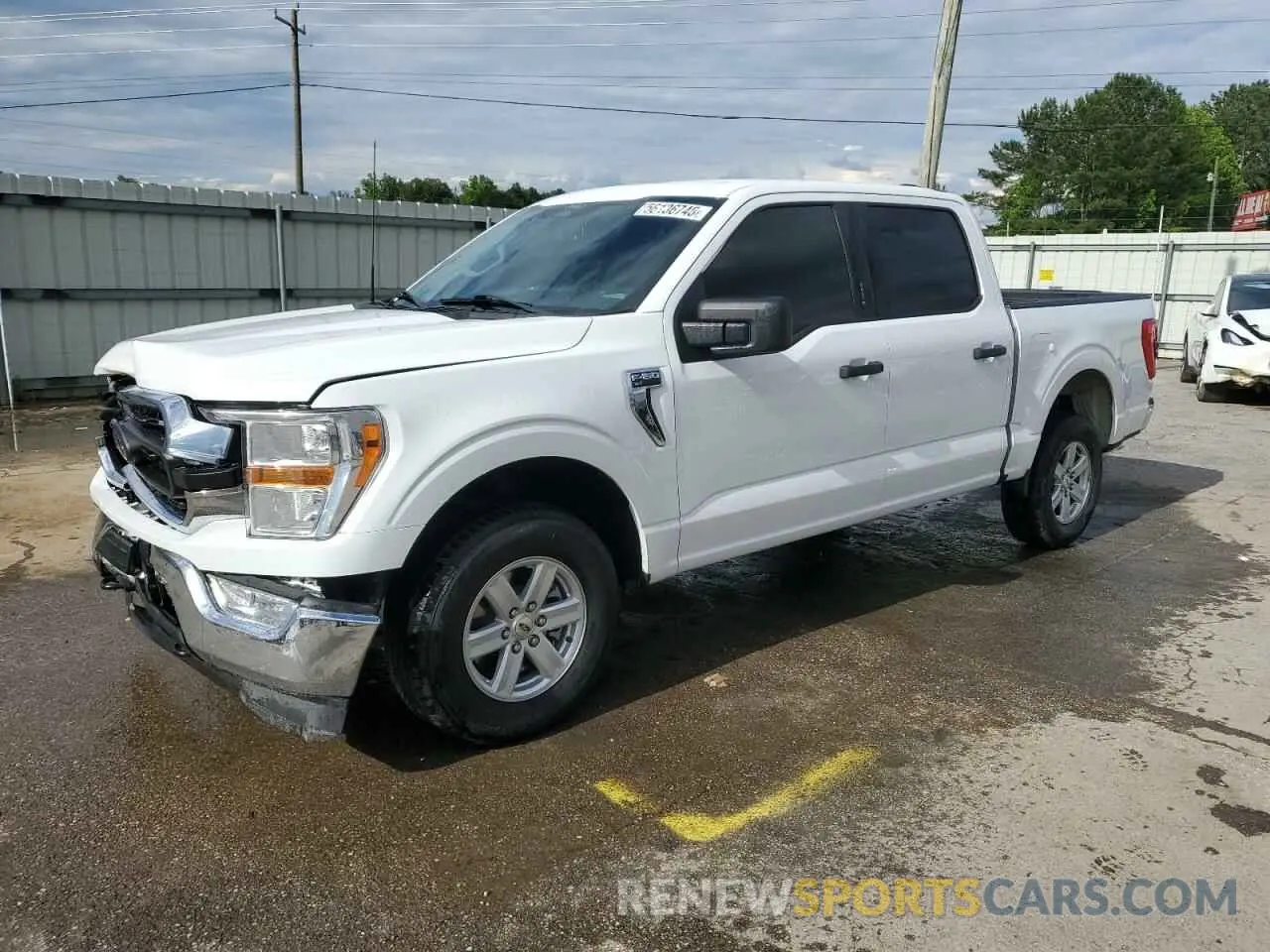 1 Photograph of a damaged car 1FTFW1E54NKD58698 FORD F-150 2022