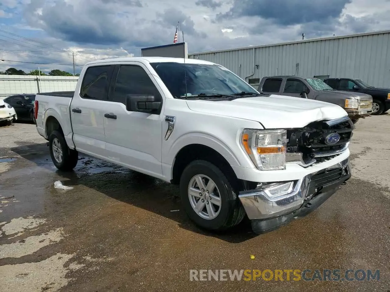 4 Photograph of a damaged car 1FTFW1E54NKD58698 FORD F-150 2022
