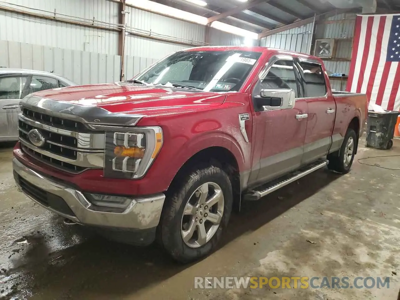 1 Photograph of a damaged car 1FTFW1E54NKE31536 FORD F-150 2022