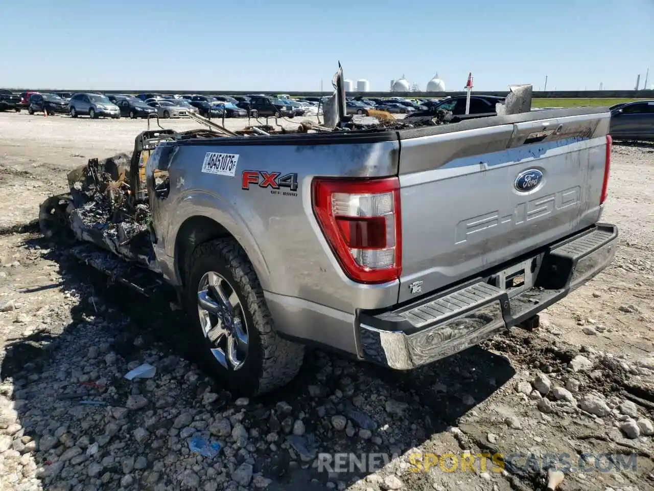 2 Photograph of a damaged car 1FTFW1E55NFA60363 FORD F-150 2022