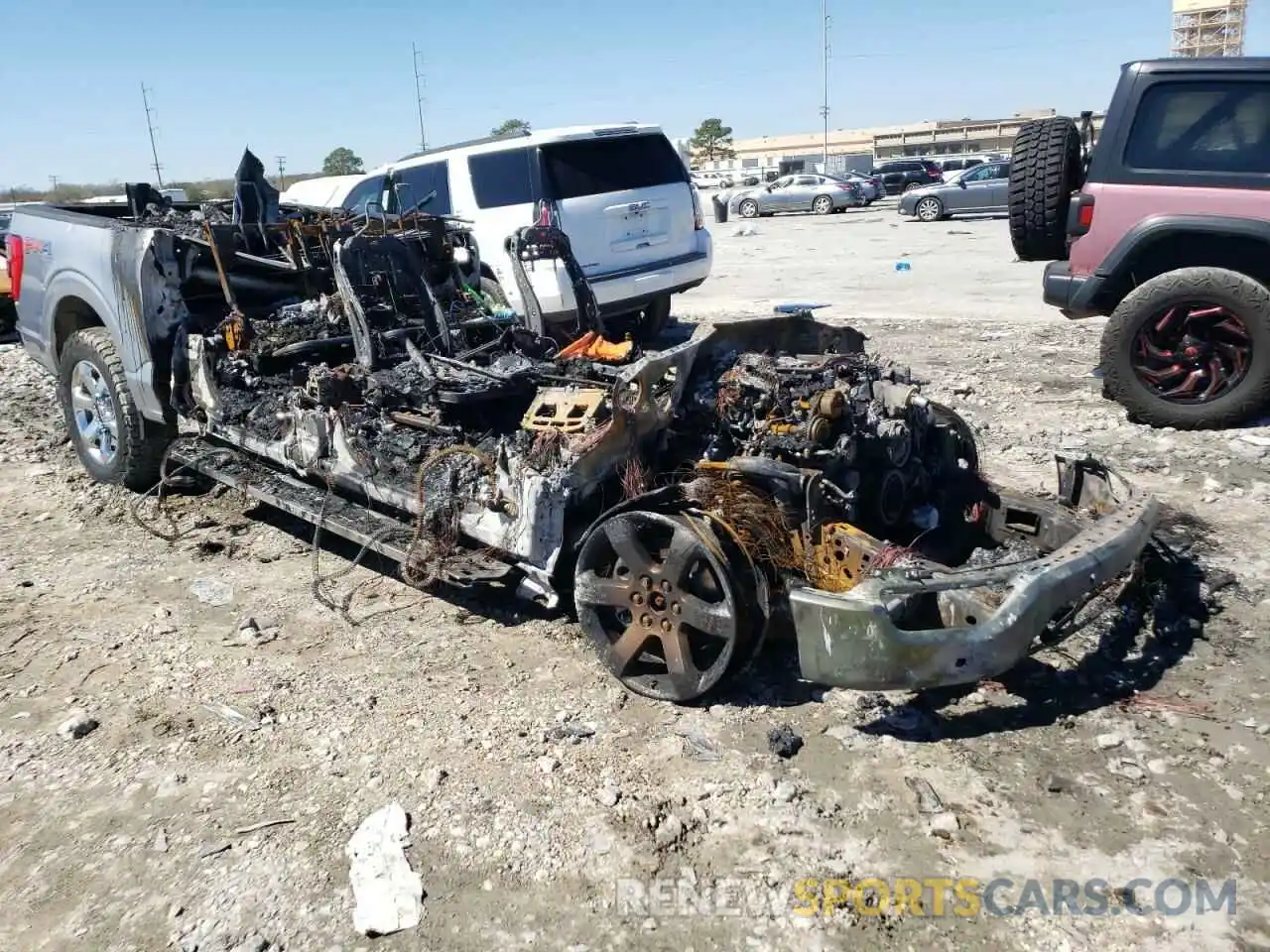 4 Photograph of a damaged car 1FTFW1E55NFA60363 FORD F-150 2022