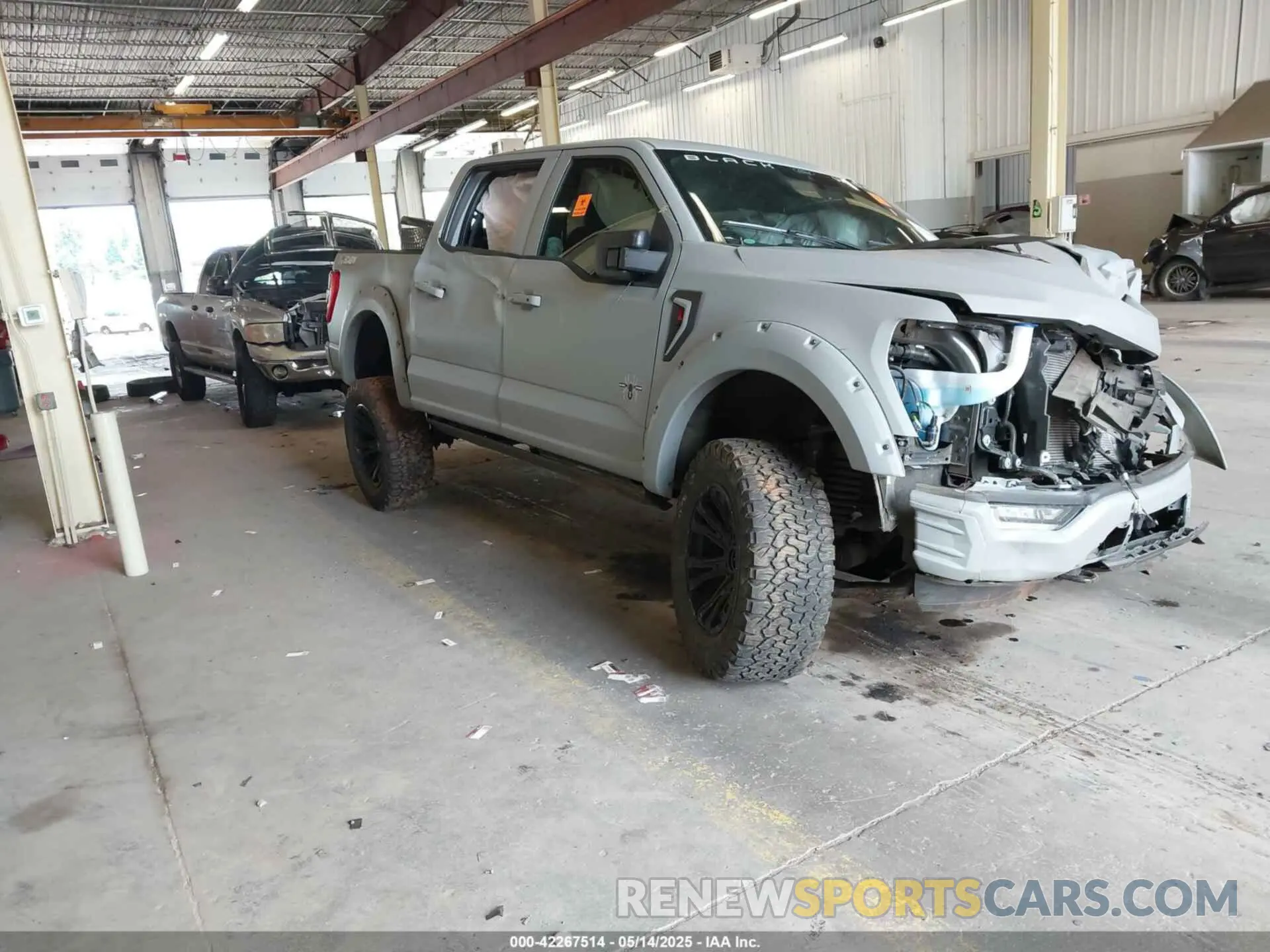 1 Photograph of a damaged car 1FTFW1E55NFA88275 FORD F-150 2022