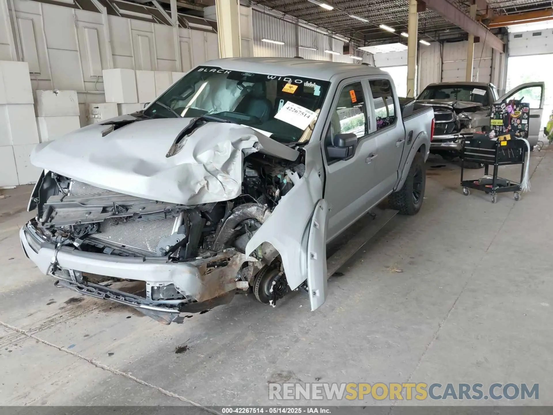 2 Photograph of a damaged car 1FTFW1E55NFA88275 FORD F-150 2022