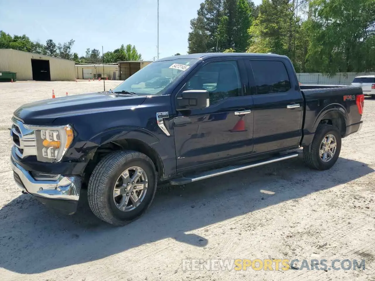 1 Photograph of a damaged car 1FTFW1E55NFB13918 FORD F-150 2022