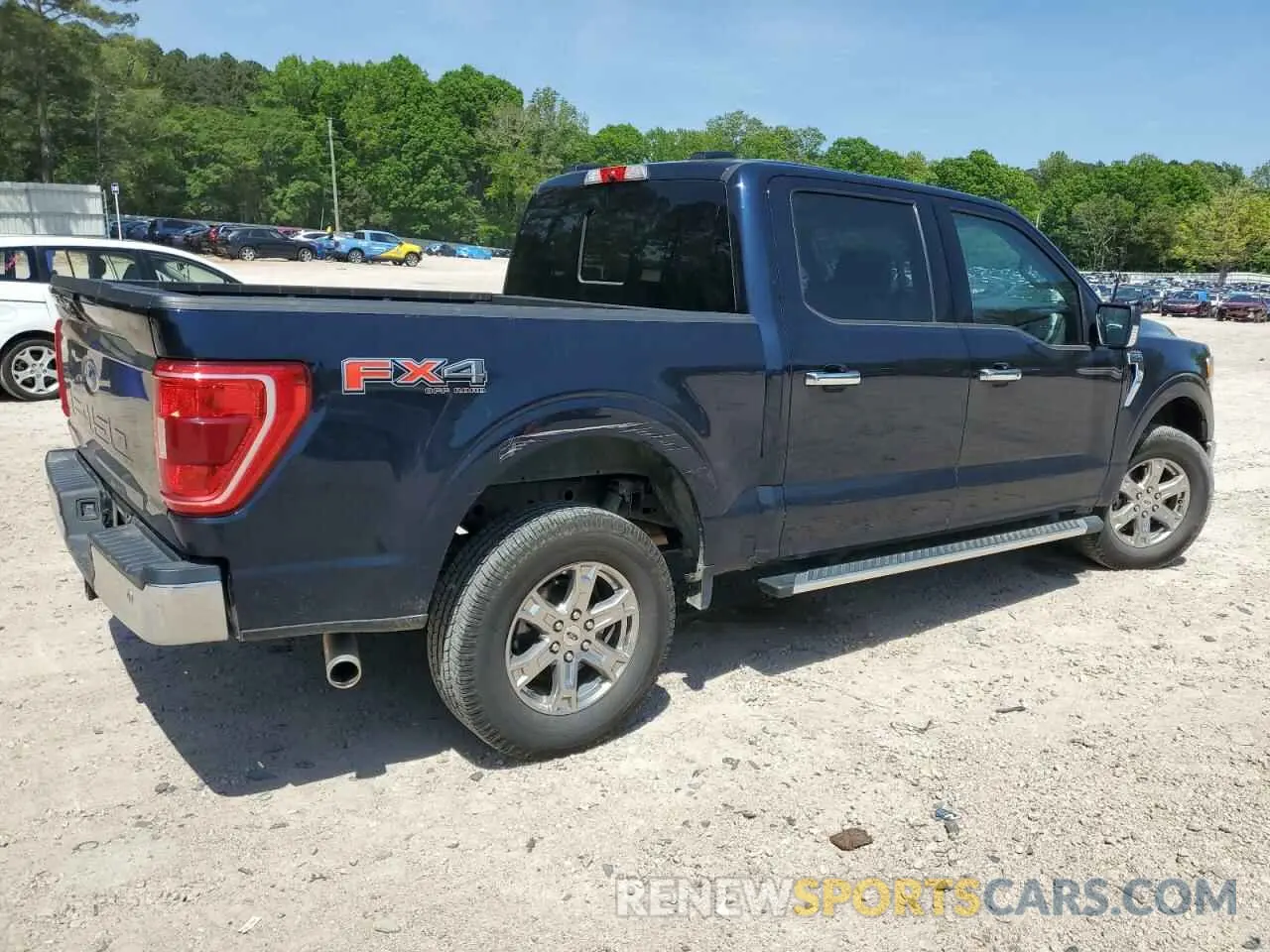 3 Photograph of a damaged car 1FTFW1E55NFB13918 FORD F-150 2022