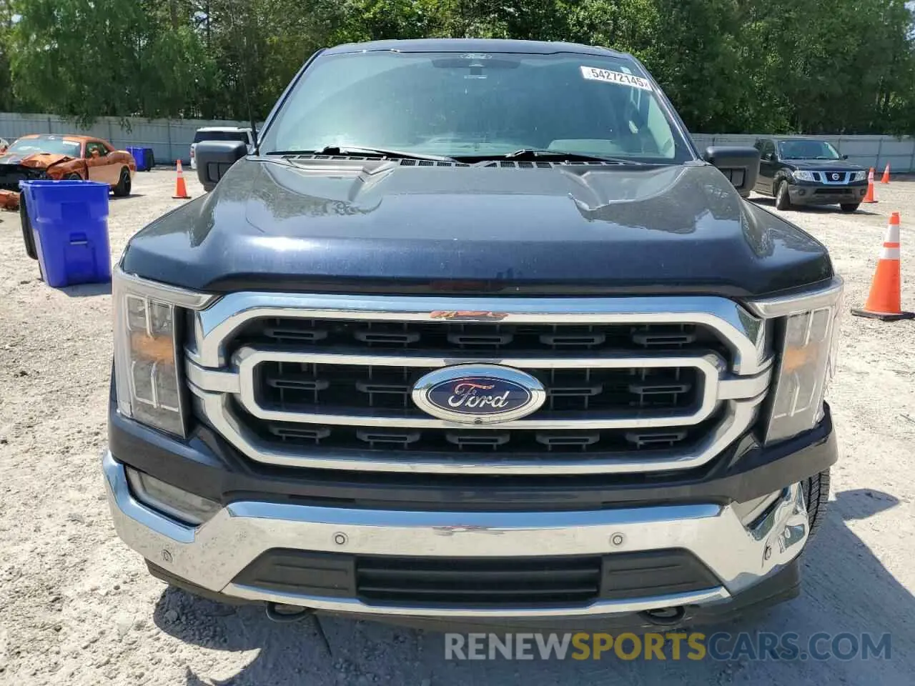 5 Photograph of a damaged car 1FTFW1E55NFB13918 FORD F-150 2022