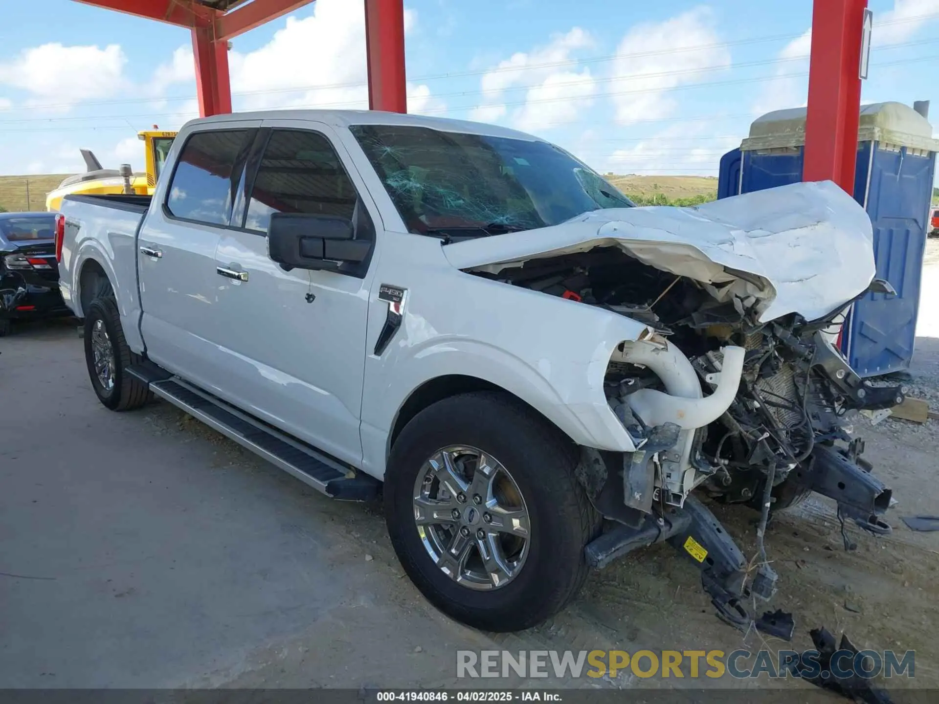 1 Photograph of a damaged car 1FTFW1E55NFB73942 FORD F-150 2022