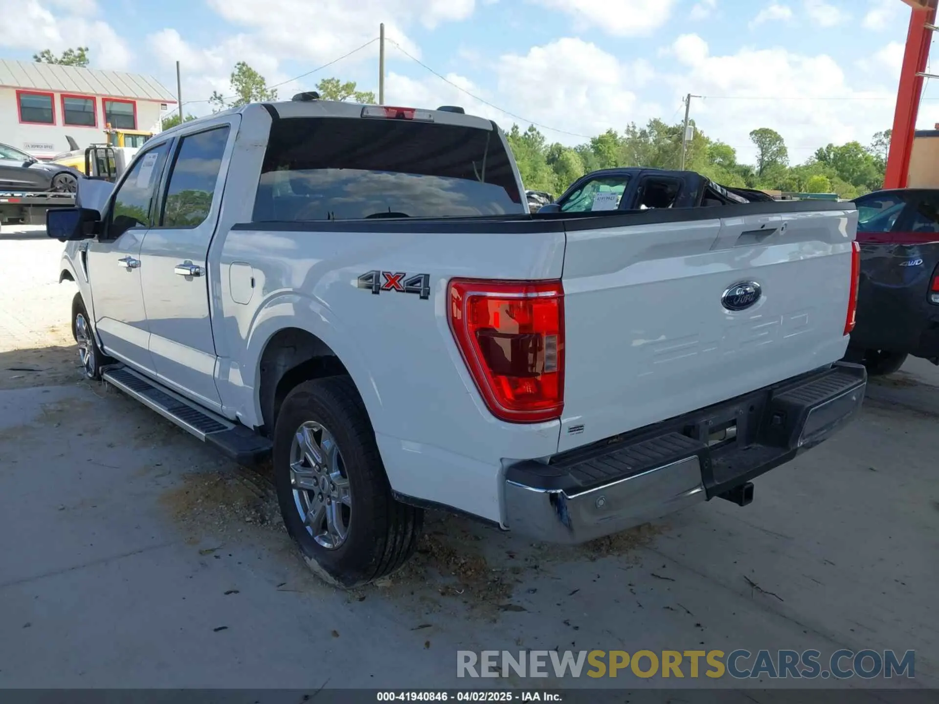 3 Photograph of a damaged car 1FTFW1E55NFB73942 FORD F-150 2022