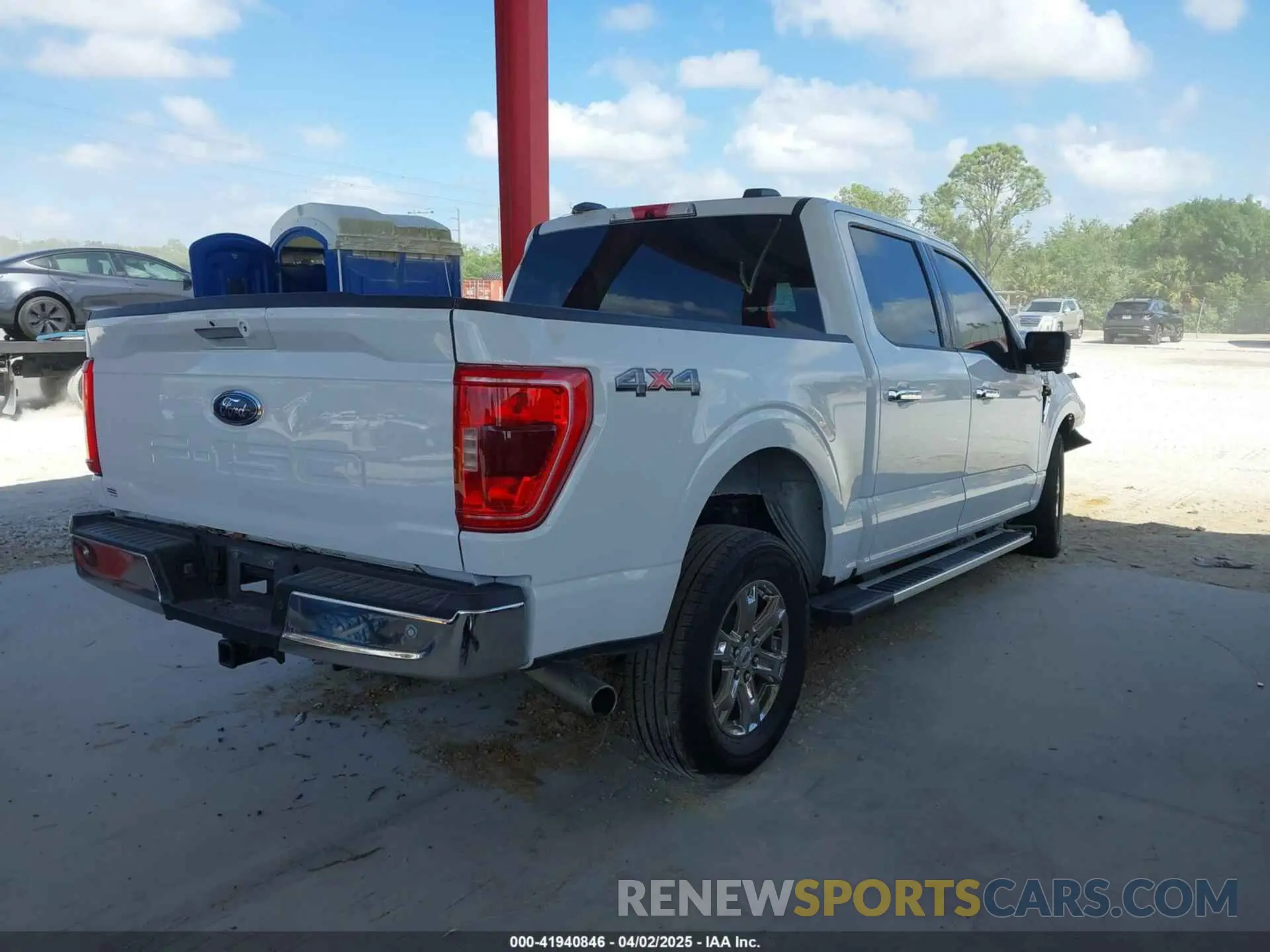 4 Photograph of a damaged car 1FTFW1E55NFB73942 FORD F-150 2022