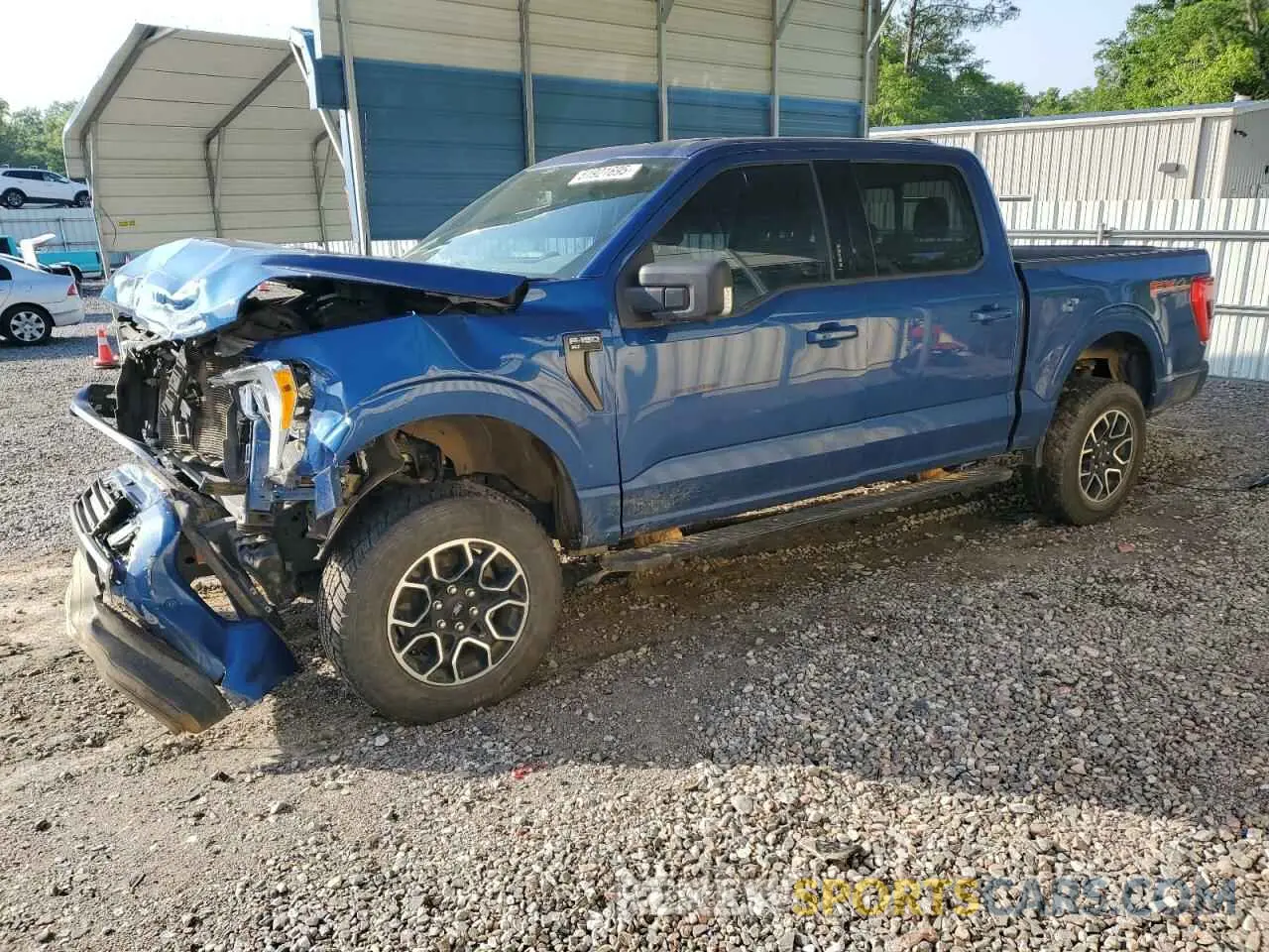 1 Photograph of a damaged car 1FTFW1E55NKD17061 FORD F-150 2022
