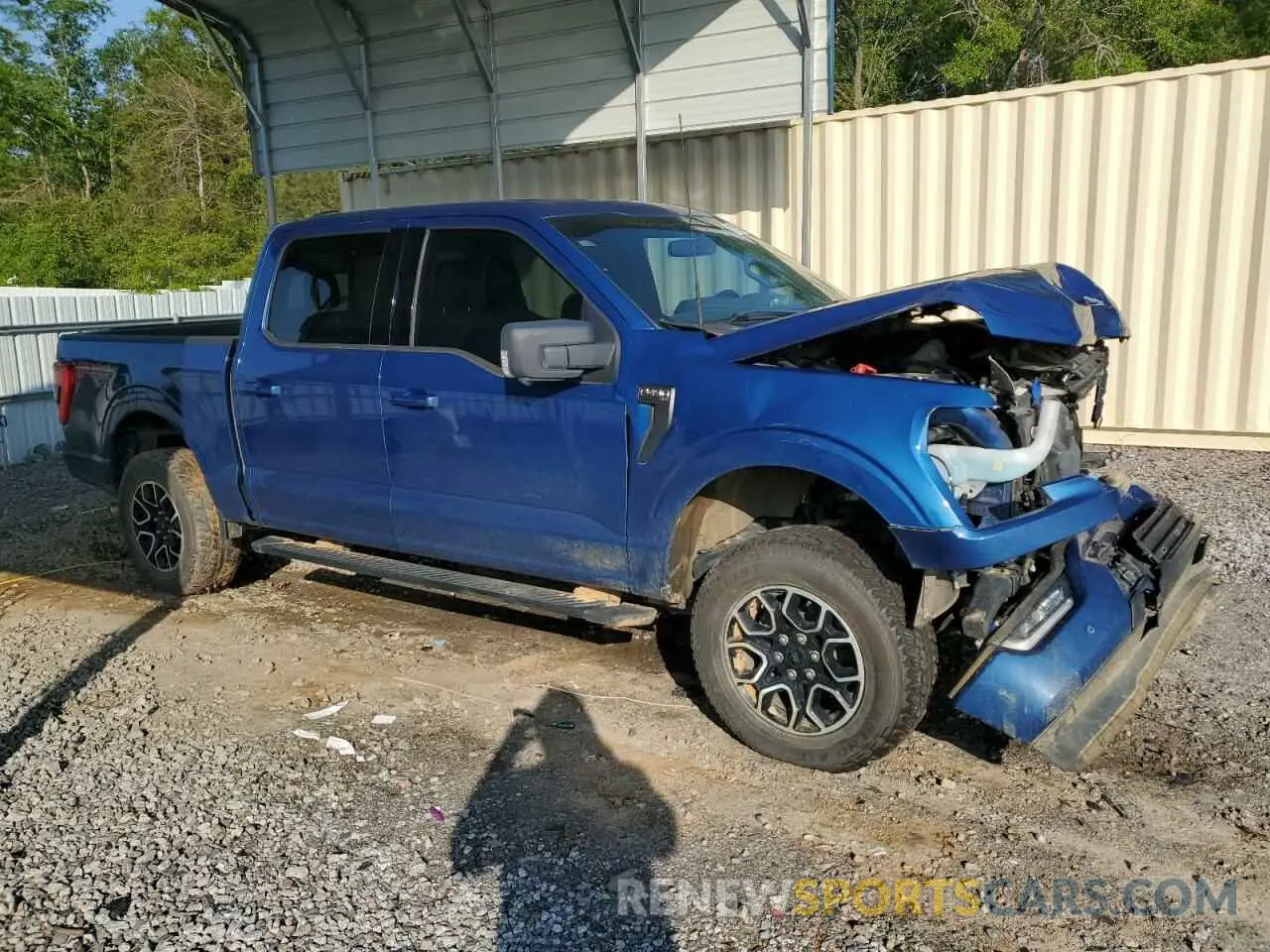 4 Photograph of a damaged car 1FTFW1E55NKD17061 FORD F-150 2022