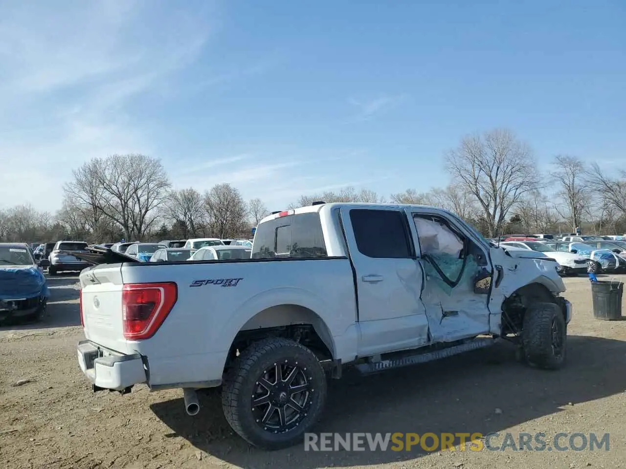 3 Photograph of a damaged car 1FTFW1E55NKD62548 FORD F-150 2022