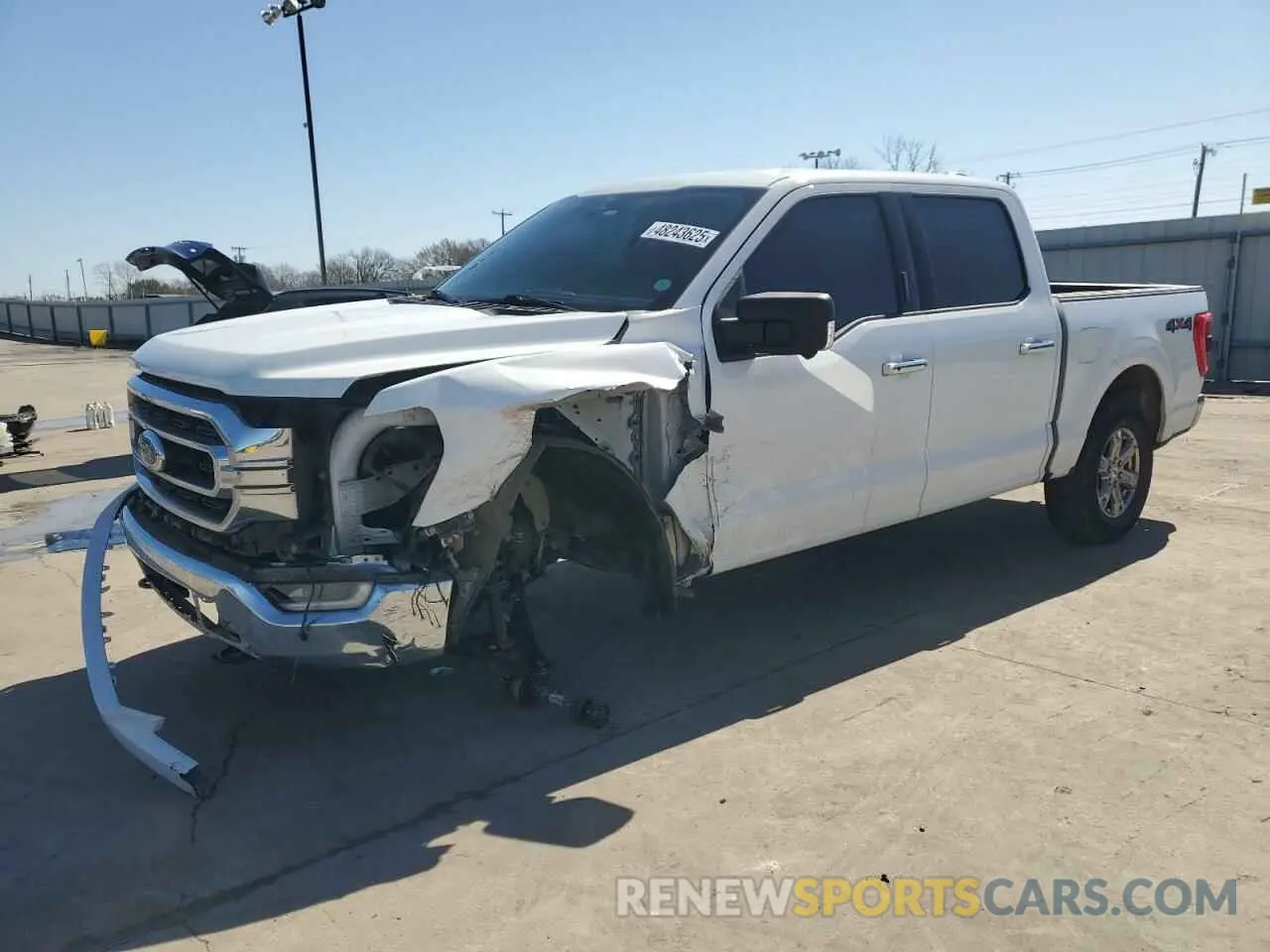 1 Photograph of a damaged car 1FTFW1E56NFB59886 FORD F-150 2022