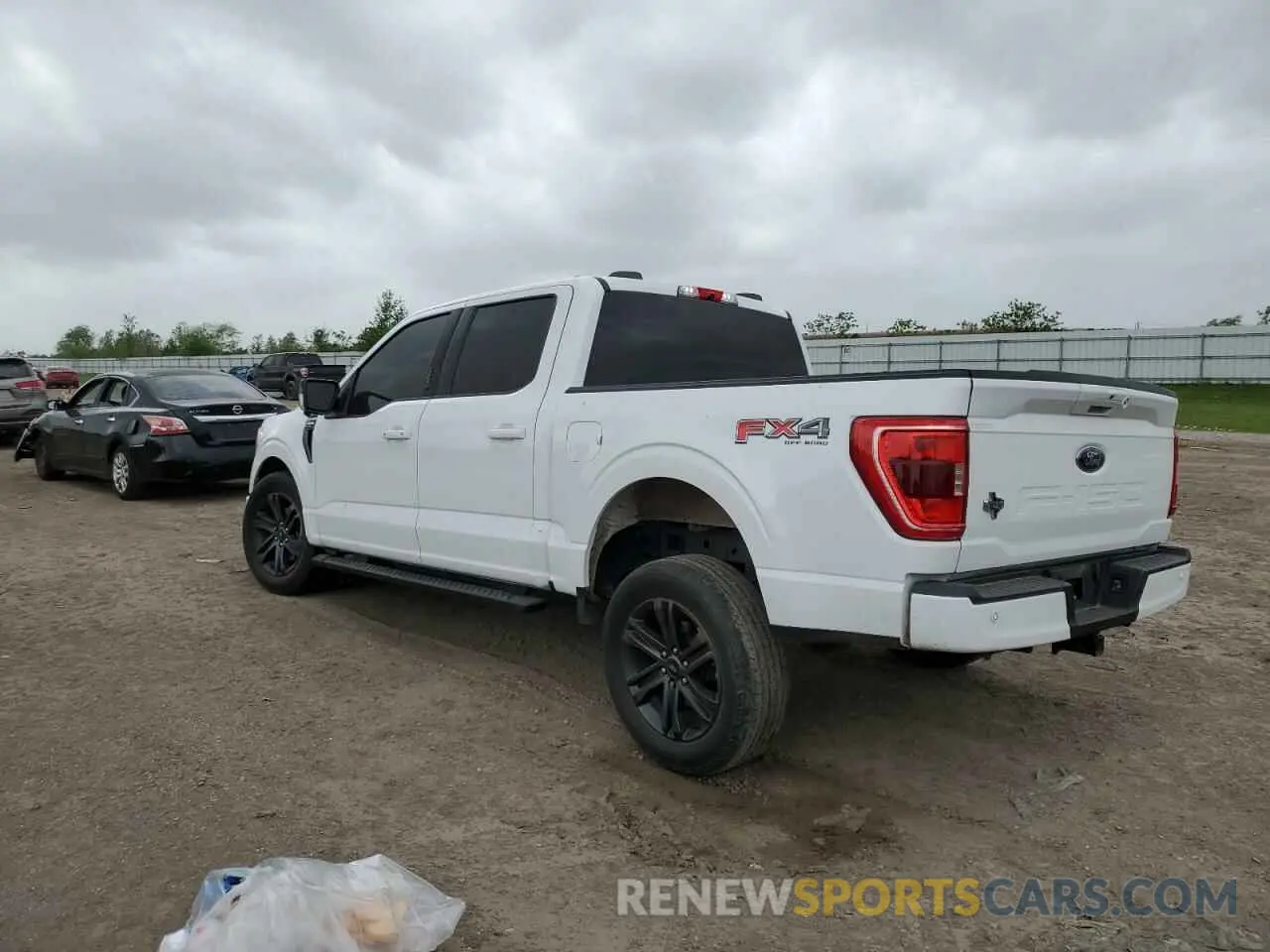 2 Photograph of a damaged car 1FTFW1E56NKD08448 FORD F-150 2022