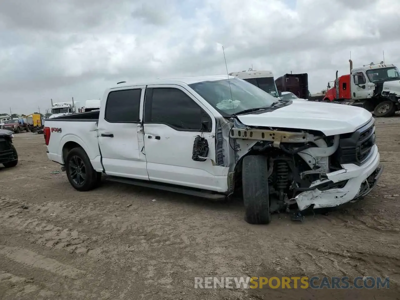 4 Photograph of a damaged car 1FTFW1E56NKD08448 FORD F-150 2022
