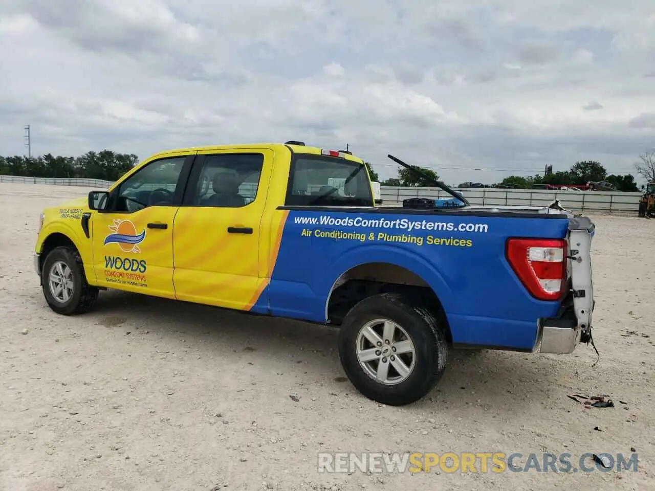 2 Photograph of a damaged car 1FTFW1E56NKE52260 FORD F-150 2022