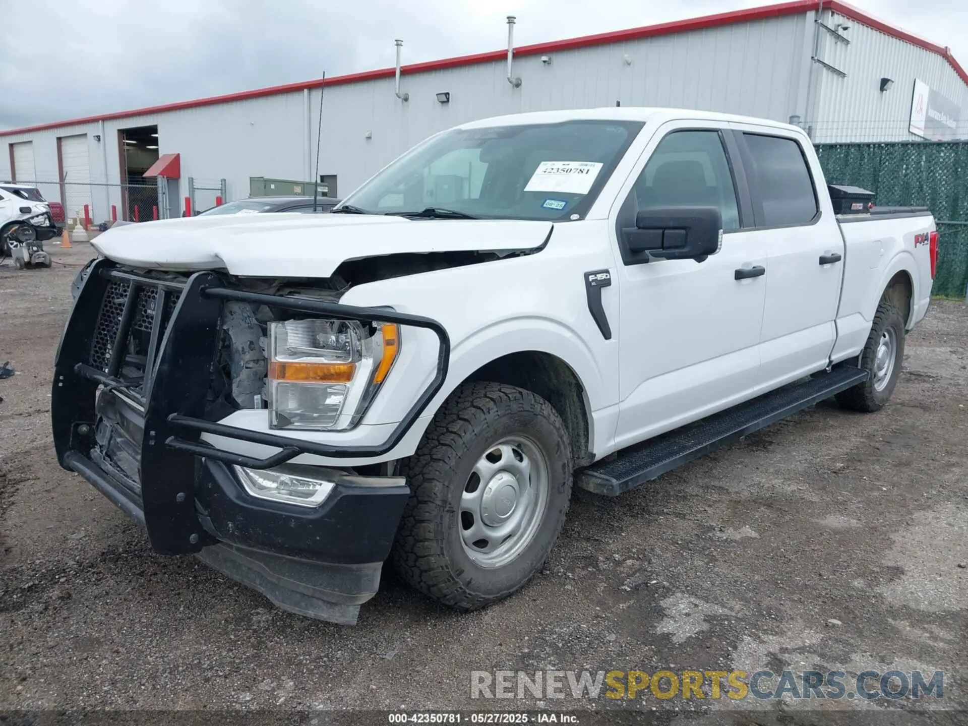 2 Photograph of a damaged car 1FTFW1E56NKE55451 FORD F-150 2022