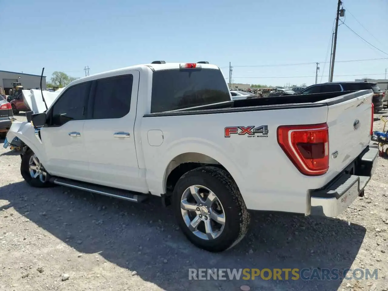 2 Photograph of a damaged car 1FTFW1E56NKF23988 FORD F-150 2022