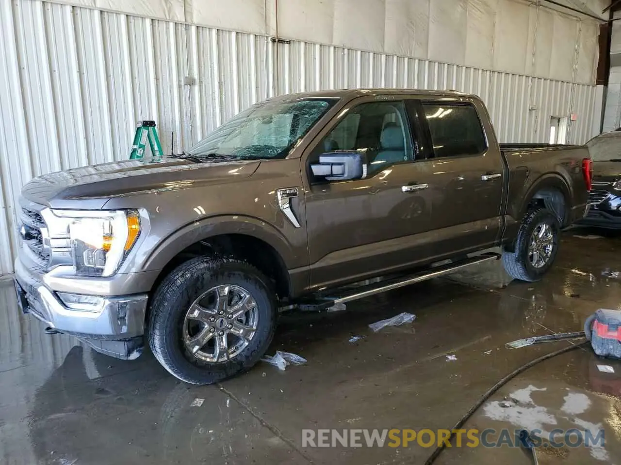 1 Photograph of a damaged car 1FTFW1E57NFA06899 FORD F-150 2022