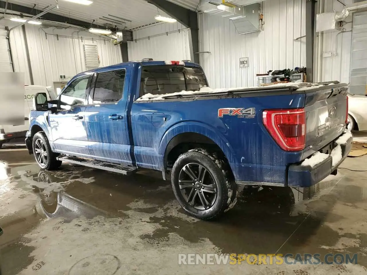 2 Photograph of a damaged car 1FTFW1E57NFA54192 FORD F-150 2022