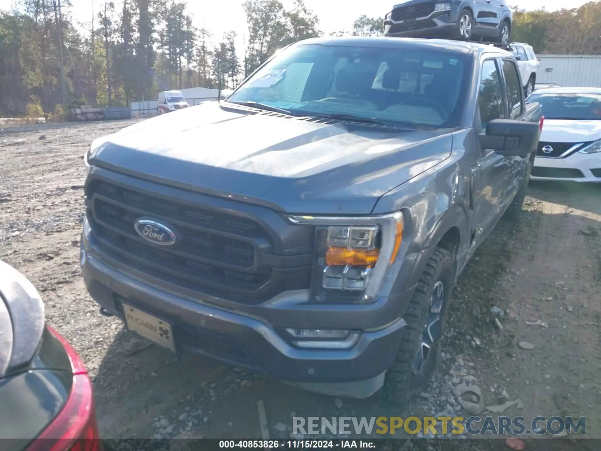 12 Photograph of a damaged car 1FTFW1E57NFA59179 FORD F-150 2022