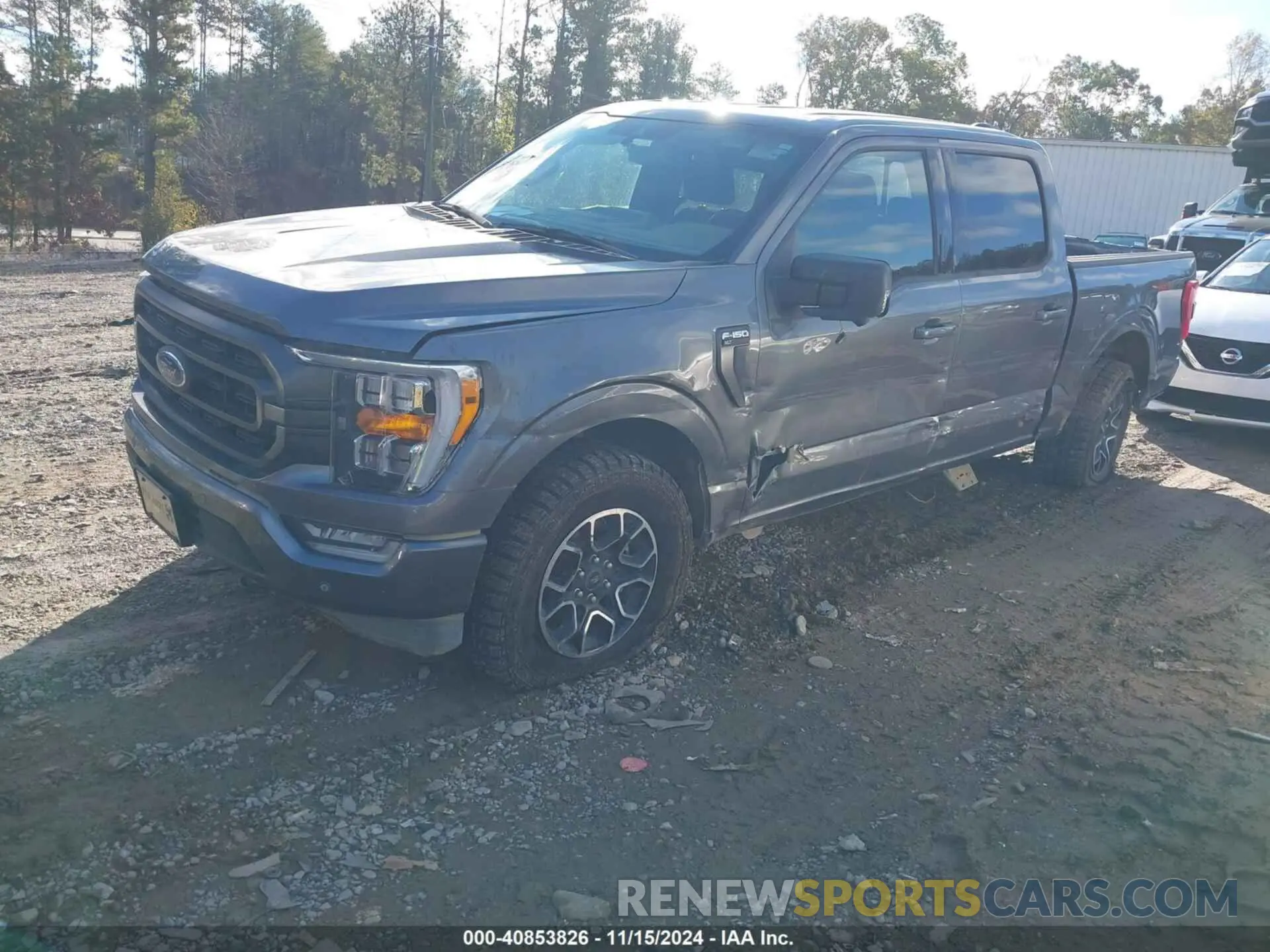 2 Photograph of a damaged car 1FTFW1E57NFA59179 FORD F-150 2022