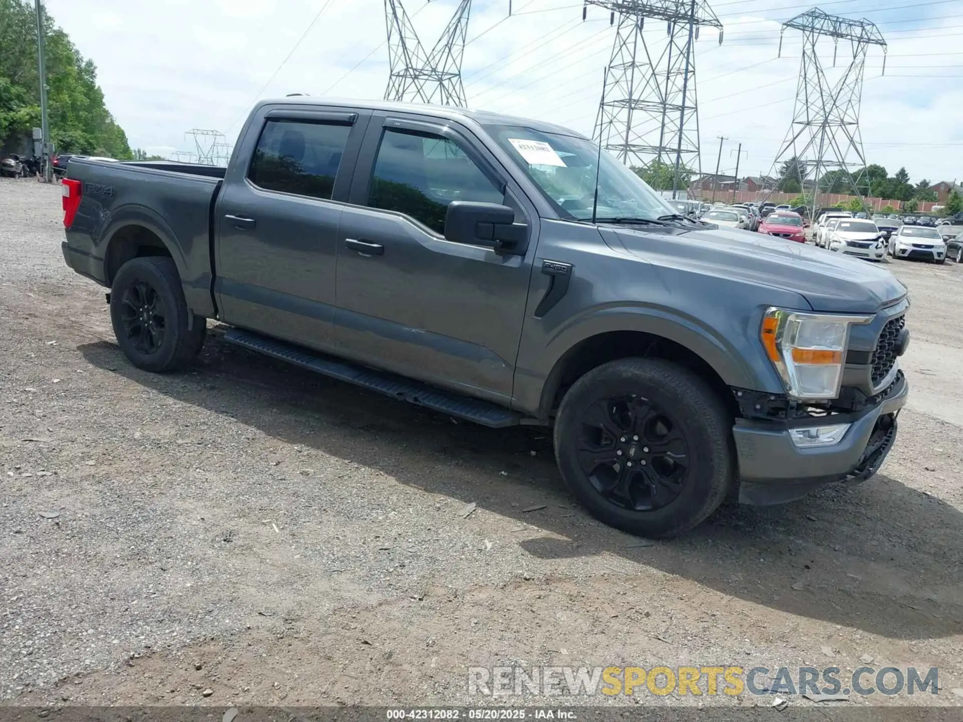 1 Photograph of a damaged car 1FTFW1E57NFA89010 FORD F-150 2022
