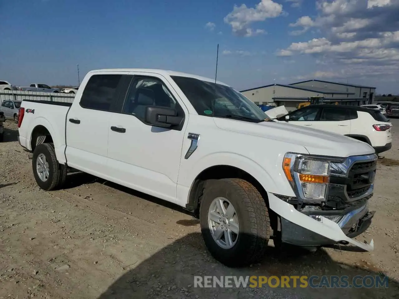 4 Photograph of a damaged car 1FTFW1E57NFC04771 FORD F-150 2022