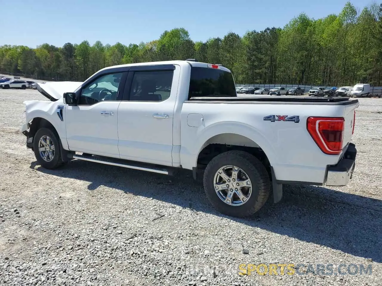 2 Photograph of a damaged car 1FTFW1E57NKE36293 FORD F-150 2022