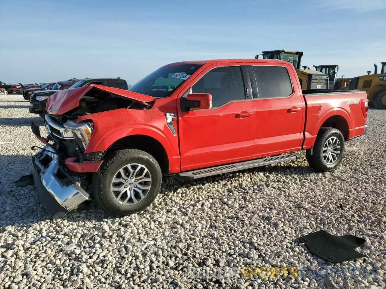 1 Photograph of a damaged car 1FTFW1E57NKE53207 FORD F-150 2022